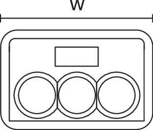 HelaCon Plus wire connector front view
