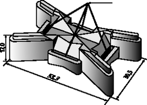 Aperturas para la cinta EL-TY