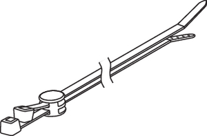 Two Cable Ties with Coupler