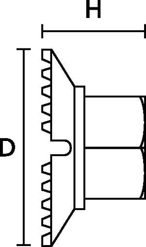 Plastik Somunlar KM5, 6