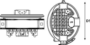 CFN 27 Base Port Diagram.