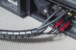 Gestión de cables ideal para el hogar y la oficina.