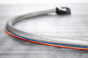 HEGEMIP-VG braided sleeving with VG approval for defence applications.