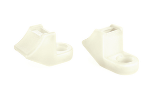 Elementy mocujące LKM/CL8 o zaokrąglonej konstrukcji.