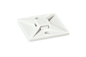 Embase carrée adhésive ou à visser de la série MB.