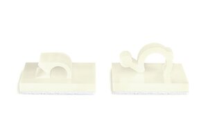 Self adhesive one piece fixing clips RA- & RB-Series.