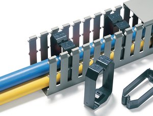 CL Wire securing clamps.