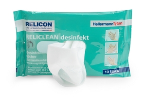 Reliclean Reinigungstücher.