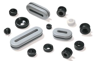 Edge protection grommets.