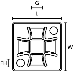 Q-Mount (plan view)