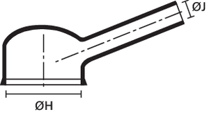 a: forme expansée (avant rétreint)