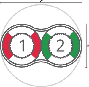 speedpipe bundle ground SRV-G 2x10 tc DIN