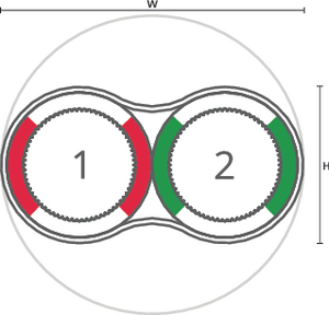 speedpipe bundle ground SRV-G 2x16 tc DIN