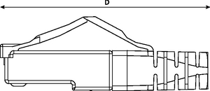 HTC Series C6A Plug (side view).