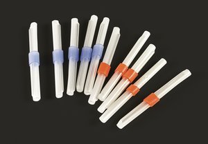 35mm Blue and Orange Fibre Splice Protectors