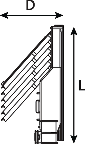 Integrated Routing Module loaded with SE-IR Trays (side view)
