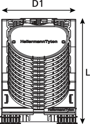 Integrated Routing Module loaded with SE-IR Trays (front view)