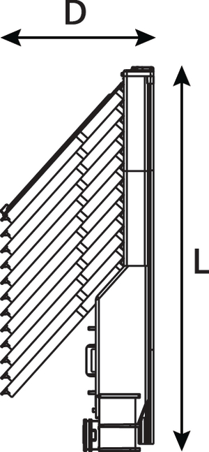 Integrated Routing Module loaded with SE-IR Trays (side view)