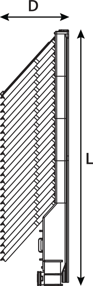 Integrated Routing Module loaded with SE-IR Trays (side view)