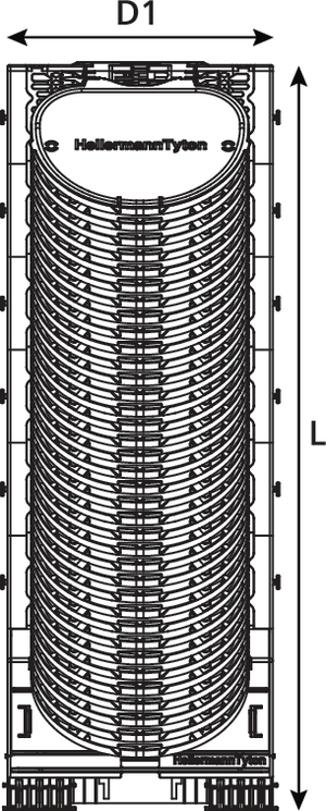 Integrated Routing Module loaded with SE-IR Trays (front view)