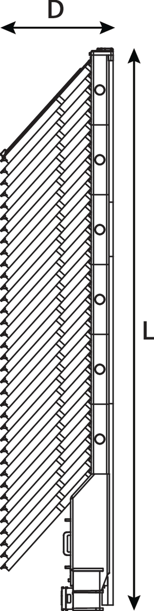 Integrated Routing Module loaded with SE-IR Trays (side view)