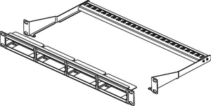 1U Rear Cable Manager