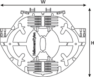 Hellipse NZDF SC-1 Splice Tray (front view)