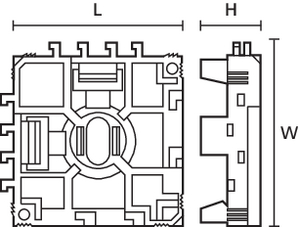 Baza montażowa HTWD-RB 