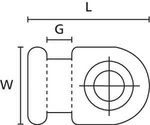MB1, MB2 Mounts (plan view)