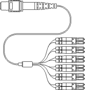 1 x MTP to 12 LC Fan Out