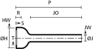 b: Tamamen şekillendirilmiş hali (ısıtma sonrası)