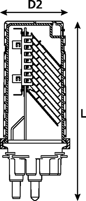 FDN 16 Port Base AB-Length Ribbon Closure