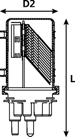 FDN 16 Port Base A-Length Closure with Basket