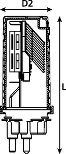 FDN 16 Port Base AB-Length Closure with Basket