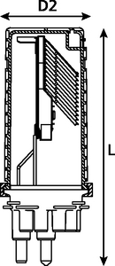 FDN 16 Port Base AB-Length Closure 