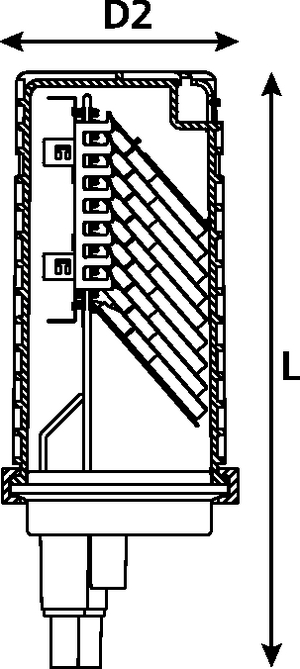 FDN 59 Port Base AB-Length Ribbon Closure