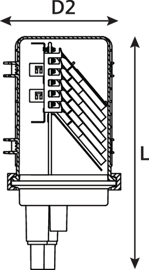 FDN 59 Port A-Length Ribbon Closure