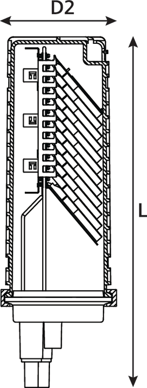 FDN 59 Port B-Length Ribbon Closure
