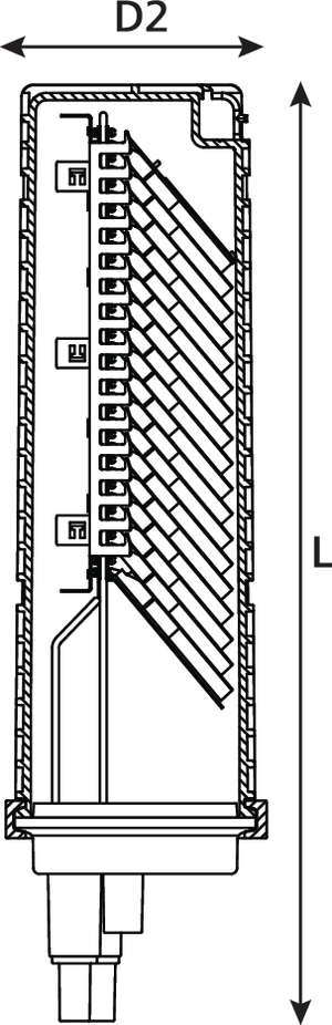 FDN 59 Port C-Length Ribbon Closure