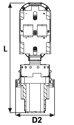 FST A-Length 13 Port Connectorised Closure
