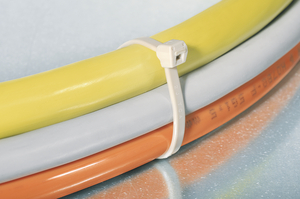 Opaska kablowa PEEK PT220 do zastosowań w wysokich temperaturach.