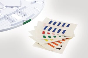 Adhesive Tray Markers