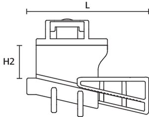 Beam Clamp (widok z przodu)