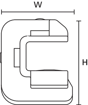 Beam Clamp (widok z boku)