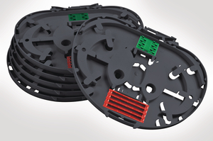 Single Element Black Splice Trays (6 pk)