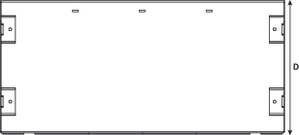 Out of Rack (top view)