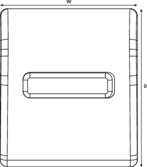 3 Port Coolport (top view)