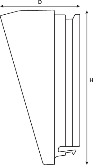 Angled Adaptor (side view)