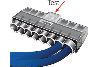 HelaCon Plus Mini HCPM-8 Prüföffnung