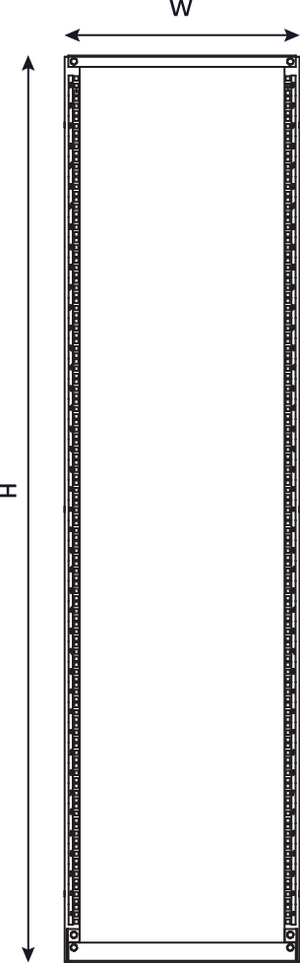 2 Post Patching Frame (front view)